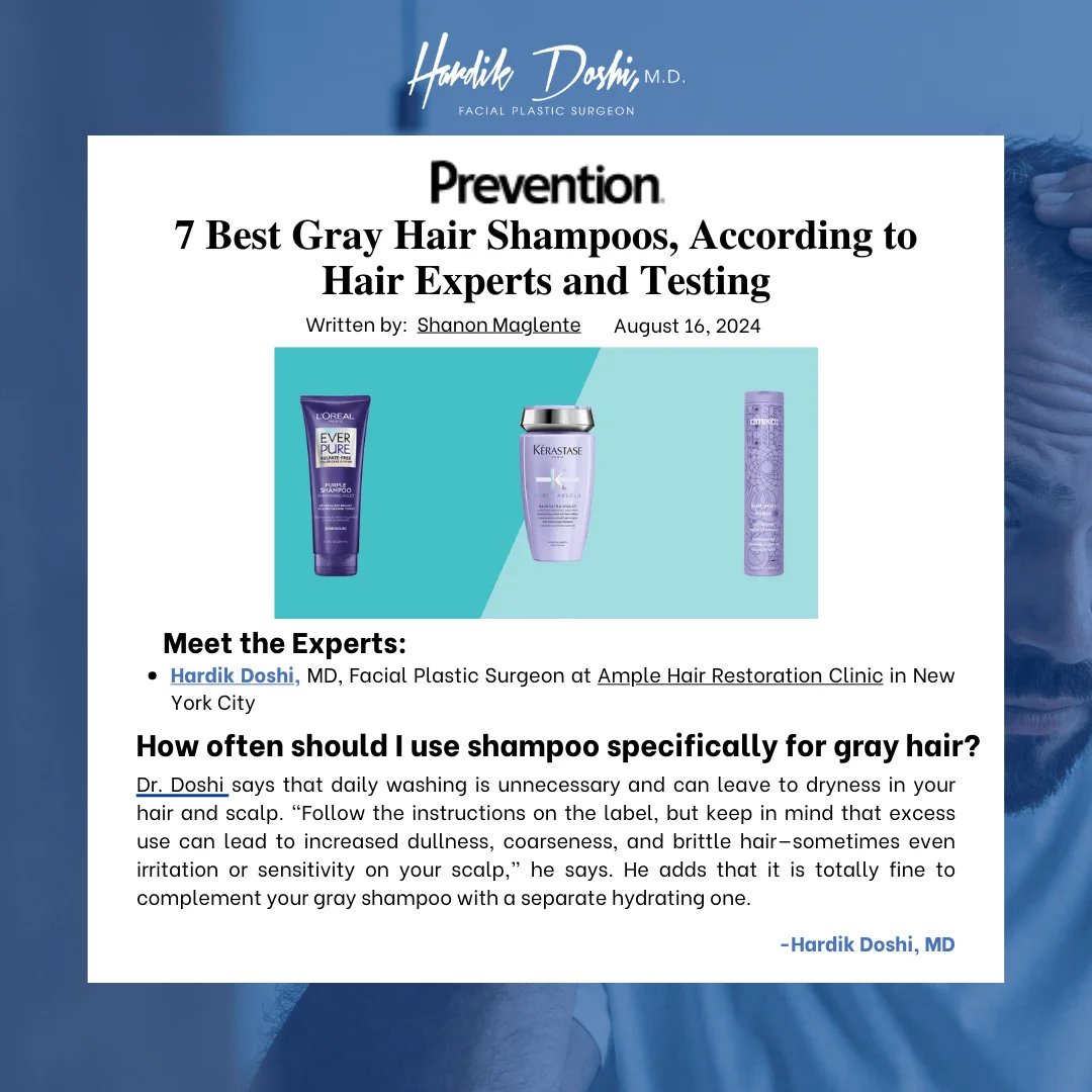 7 Best Gray Hair Shampoos, According to Hair Experts and Testing