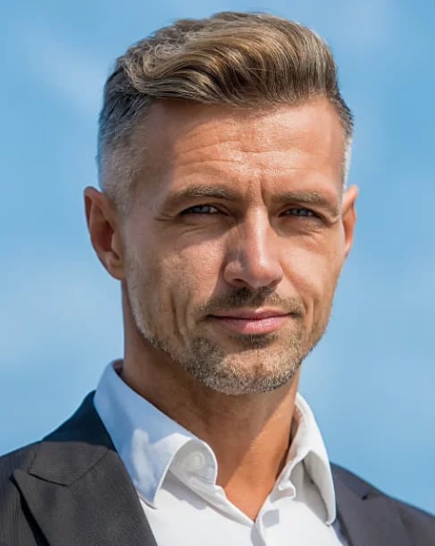 Hair restoration patient consultation on Long Island